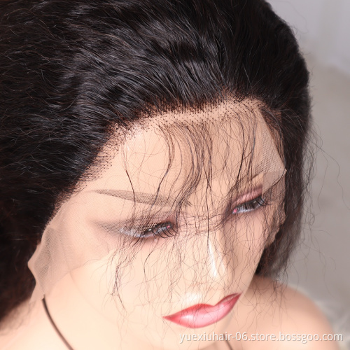 Cheap Wholesale Hair Wigs Human Lace Front Closure Brazilian Transparent Lace Closure Human Hair Wigs for Black Women